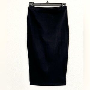 Decree - Simple Black Pencil Skirt